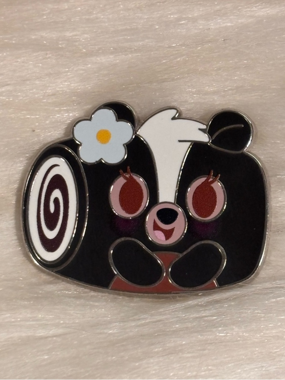 Disney Flower Bambi Chocolate Swiss Roll Munchlings Series 3 Pin